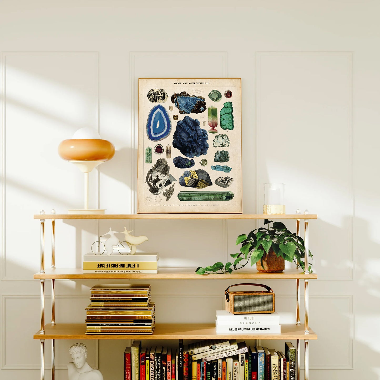 Gemstones and Minerals in Blue